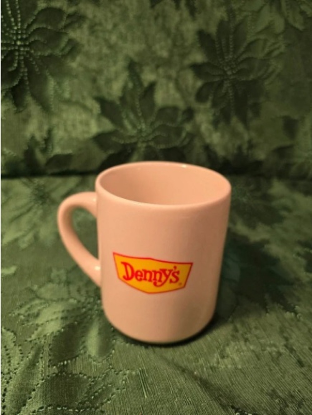 Denny's Coffee Mug Small Espresso Cup with Christmas Ornament‎ Character
